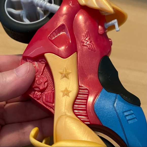 WW Motorcycle DC Superhero Girls Wonder Woman Bike for 6 inch Action Figure Doll - Picture 6 of 8